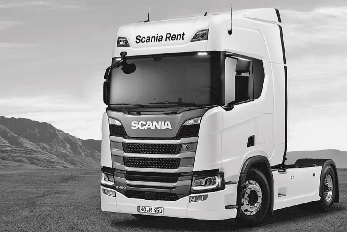20 Jahre Scania Lkw-Miete